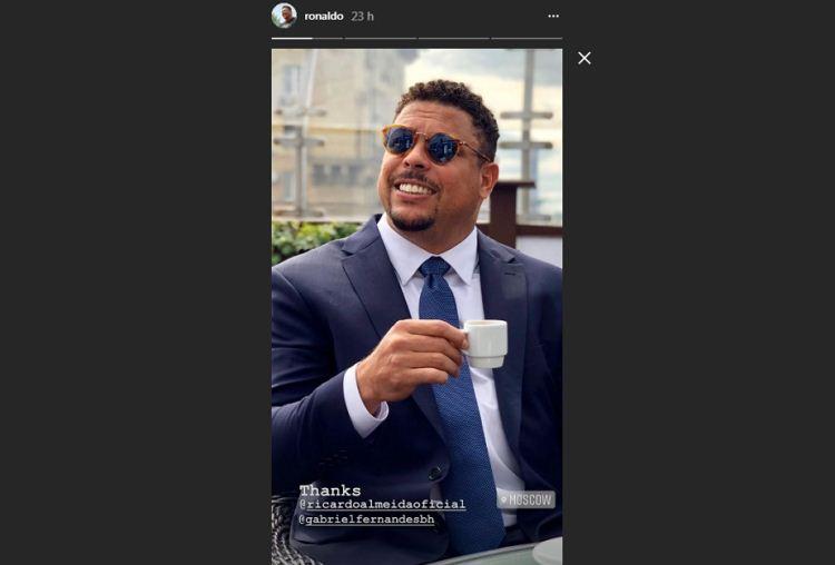 Instagram/ronaldo/Reprodução Instagram/ronaldo/Reprodução