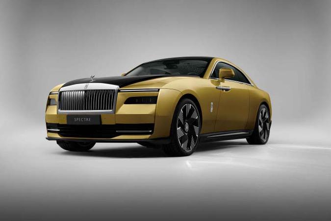 O Spectre utiliza a mesma plataforma do Phantom sedã e do Cullinan SUV: autonomia de 416 quilômetros(foto: Rolls-Royce/Divulgação) O Spectre utiliza a mesma plataforma do Phantom sedã e do Cullinan SUV: autonomia de 416 quilômetros(foto: Rolls-Royce/Divulgação)