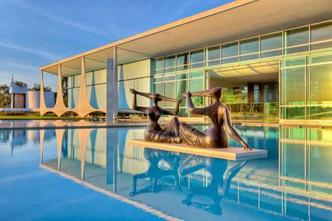 Apesar da beleza arquitetnica de Oscar Niemeyer, Michel temer e sua famlia no se sentiram bem no Palcio da Alvorada(foto: Ichiro Guerra/Presidncia da Repblica/Divulgao)