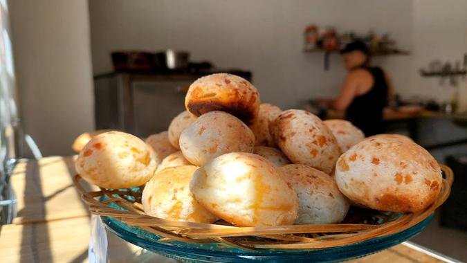 O p�o de queijo esteve entre os alimentos mais bem avaliados(foto: Pexels)