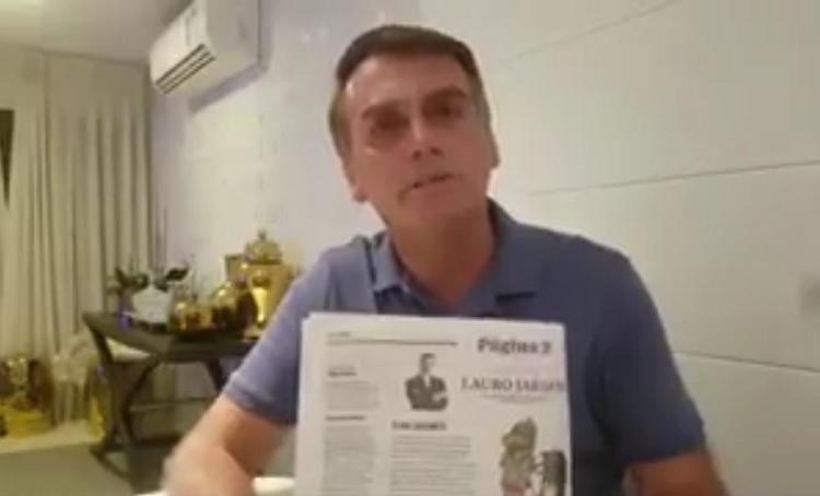 Twitter/JairBolsonaro/Reprodução Twitter/JairBolsonaro/Reprodução