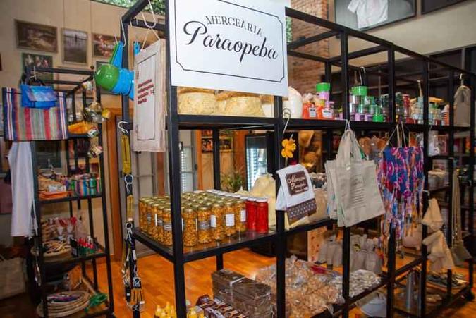 Centenária, a Mercearia Paraopeba, de Itabirito, chega a BH dentro da Casa Fartura: de canjiquinha e sabão de cinza(foto: Paulo Márcio/Encontro) Centenária, a Mercearia Paraopeba, de Itabirito, chega a BH dentro da Casa Fartura: de canjiquinha e sabão de cinza(foto: Paulo Márcio/Encontro)