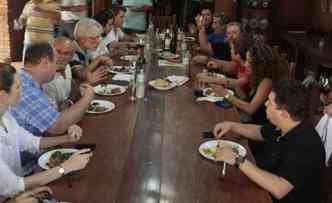 A segunda edio do Encontro Mineiro de Chefs foi realizado em uma fazenda tpica de Minas Gerais, e contou com a presena de chefs franceses e de importantes restaurantes de Belo Horizonte(foto: Eugnio Gurgel/Encontro)