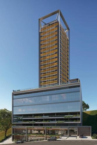 Edif�cio Mir�, da Somattos, no Vale do Sereno, com apartamentos de um e dois quartos (foto: Somattos/Divulga��o)
