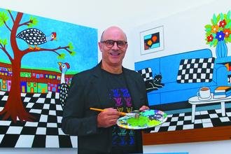 Dentista mineiro transforma experi�ncias em pintura