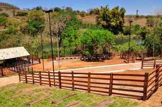 Com cerca de 500 hectares, a fazenda Samambaia, em Pedro Leopoldo, regio metropolitana de Belo Horizonte, passa a fazer parte do parque estadual do Sumidouro(foto: Semad/Divulgao)