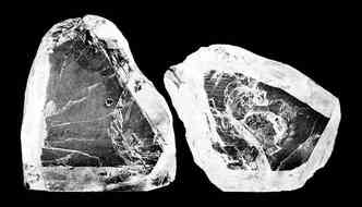 Dentro do diamante Cullinan, descoberto em 1905 e dividido em vrias partes (est at nas joias da coroa inglesa), cientistas acharam perovskita, elemento presente no centro da Terra (foto: Wikimedia/Reproduo)