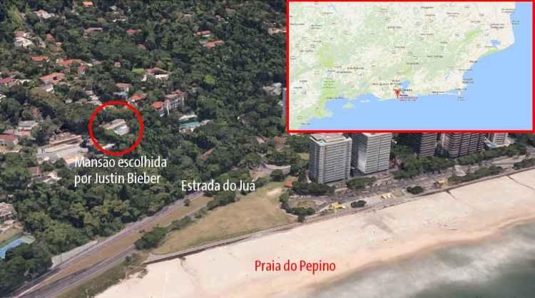 Google Earth/Reprodução e Google Maps/Reprodução Google Earth/Reprodução e Google Maps/Reprodução