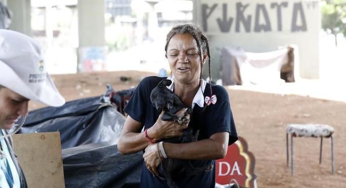 A ao ser realizada em parceria com o Instituto Arca de No, organizao sem fins lucrativos que atua na proteo, cuidado e adoo de animais na capital mineira(foto: Divulgao/PBH )