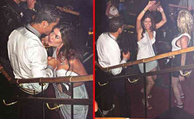 A modelo americana Kathryn Mayorga acusa o jogador portugus Cristiano Ronaldo de t-la estuprado em 2009, quando se conheceram em Las Vegas (EUA)(foto: BrainPix/Reproduo)
