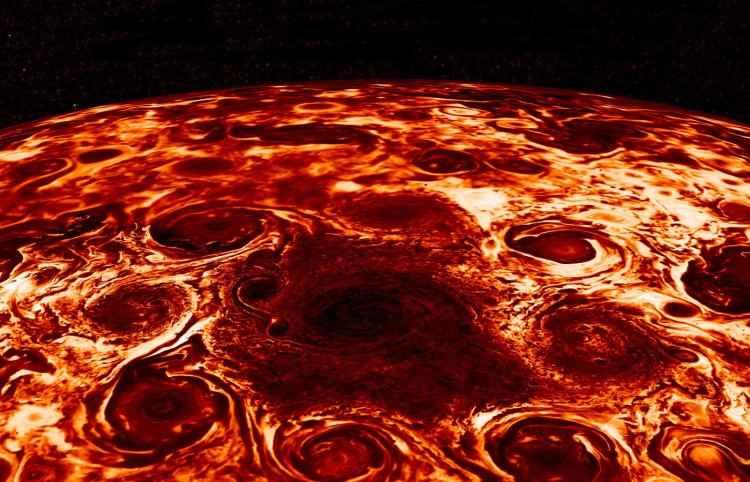 Nasa/JPL-Caltech/SwRI/ASI/INAF/JIRAM/Divulgação Nasa/JPL-Caltech/SwRI/ASI/INAF/JIRAM/Divulgação