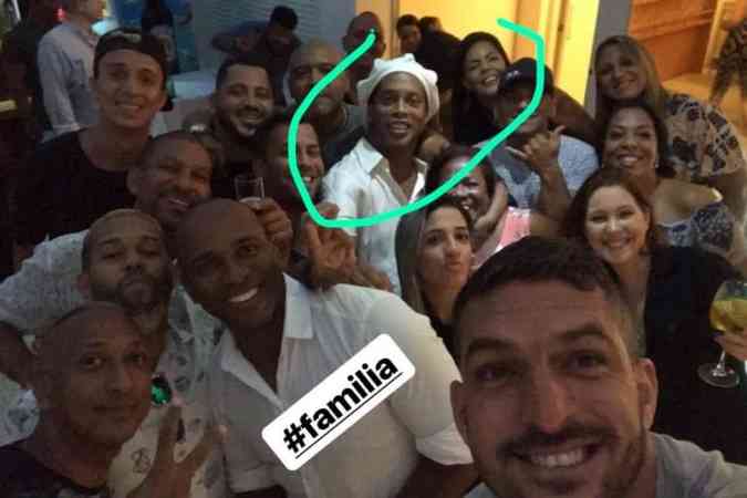 O dolo do Atltico-MG Ronaldinho Gacho desfez a 