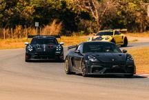Clientes da Porsche participam de curso de pilotagem em Curvelo