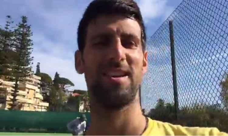 Facebook/djokovic.official/Reprodução Facebook/djokovic.official/Reprodução