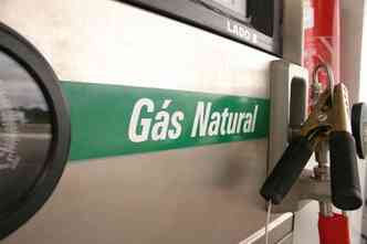 Segundo o representante da Gasmig, com a alta do PIS/Cofins do lcool, da gasolina e do diesel, o gs natural veicular (GNV) passa a ser o combustvel bem mais vantajoso(foto: Gasmig/Divulgao)