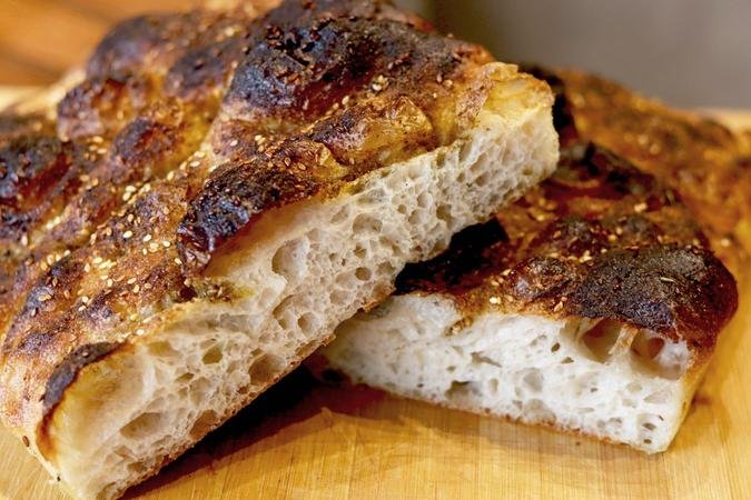 O zaatar  crocante por fora e macio por dentro (foto: Divulgao)