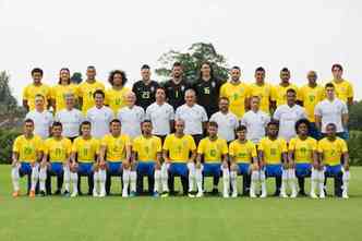 No deixe de conferir o perfil de cada um dos 23 jogadores que representaro o Brasil na Copa do Mundo da Rssia (foto: Lucas Figueiredo/CBF/Divulgao)