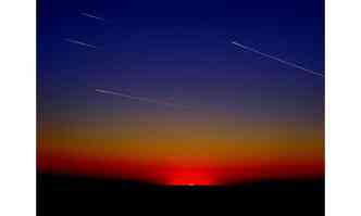 O melhor momento para observar a chuva de meteoros Aritidas, na quinta, dia 8 de junho,  no amanhecer, 45 minutos antes do nascer do Sol(foto: Pixabay)