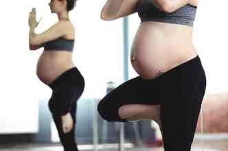 Como mostram os especialistas, as atividades fsicas so recomendadas durante a gravidez, desde que no haja contraindicao do mdico(foto: Pixabay)