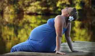 Independentemente do peso ideal durante a gravidez, a Fundao Maria Ceclia Souto Vidigal recomenda exerccios fsicos para a futura mame(foto: Pixabay)