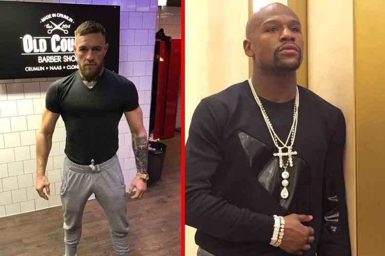 Instagram/thenotoriousmma/Reprodução e Instagram/floydmayweather/Reprodução Instagram/thenotoriousmma/Reprodução e Instagram/floydmayweather/Reprodução