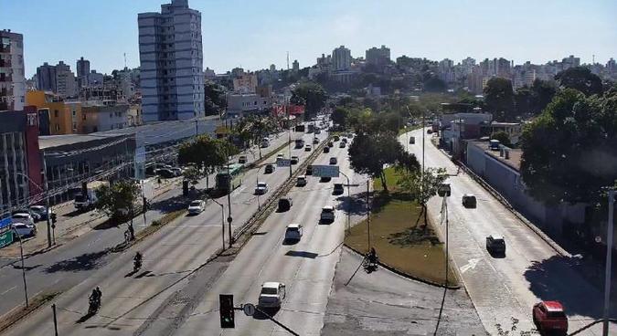 Segundo a Prefeitura de Belo Horizonte, a alteração faz parte de um conjunto de ações voltadas à segurança viária(foto: Divulgação/PBH ) Segundo a Prefeitura de Belo Horizonte, a alteração faz parte de um conjunto de ações voltadas à segurança viária(foto: Divulgação/PBH )
