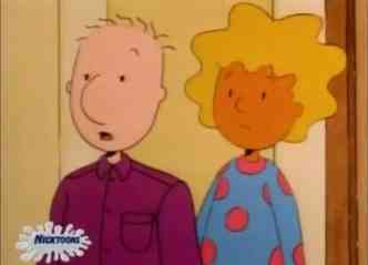 Autor do desenho animado Doug, sucesso dos anos 1990, revela se o protagonista Doug Funnie teria ficado com seu grande amor, a colega de escola Patti Maionese(foto: Nickelodeon/YouTube/Reproduo)