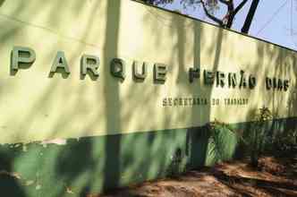 Como o parque Ferno Dias fica num rea urbana, entre as cidades de Betim e Contagem, na regio metropolitana de BH, sua transformao em parque estadual est gerando discusso(foto: Guilherme Dardanhan/ALMG/Divulgao)