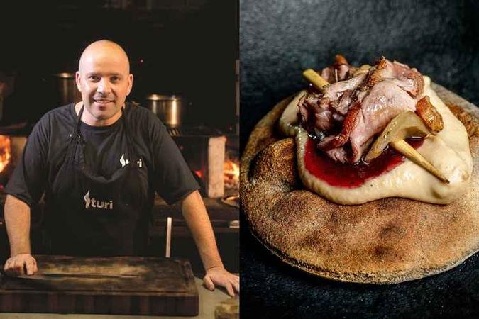 No Turi, o novo restaurante do chef Cristóvão Laruça, o contato entre clientes e cozinheiros é direto. No Turi, o novo restaurante do chef Cristóvão Laruça, o contato entre clientes e cozinheiros é direto.