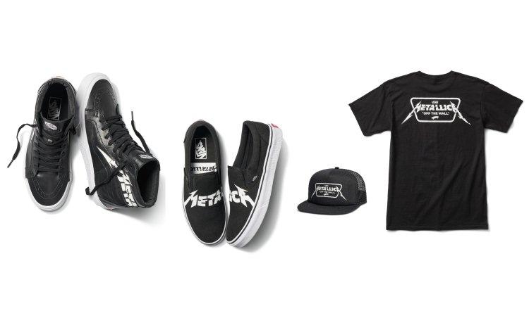 Vans/Metallica.com/Reprodução Vans/Metallica.com/Reprodução