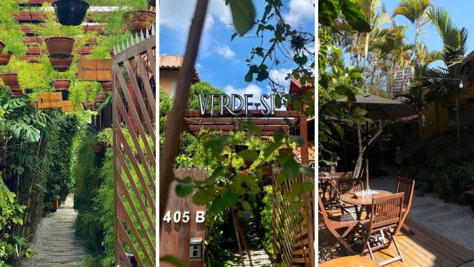 A Verde-si conta com um agradável café para quem quer se conectar com a natureza em ambiente acolhedor: espaço também tem ateliê e uma loja com uma cuidadosa curadoria de artigos para casa (foto: Divulgação) A Verde-si conta com um agradável café para quem quer se conectar com a natureza em ambiente acolhedor: espaço também tem ateliê e uma loja com uma cuidadosa curadoria de artigos para casa (foto: Divulgação)