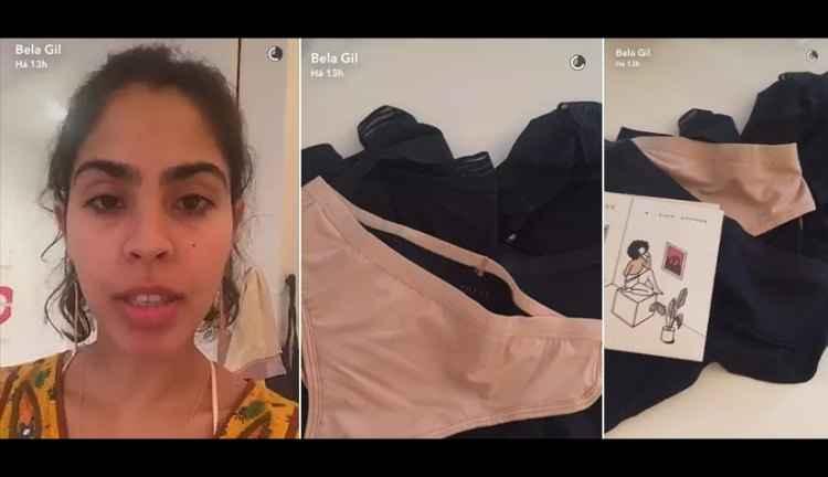Snapchat/Bela Gil/Reprodução Snapchat/Bela Gil/Reprodução