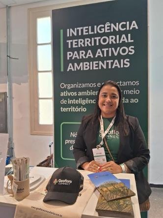 Carolina Mesquita, diretora de ativos ambientais e sustentabilidade da Geoflora Connect(foto: Lilian Monteiro/Divulgação) Carolina Mesquita, diretora de ativos ambientais e sustentabilidade da Geoflora Connect(foto: Lilian Monteiro/Divulgação)