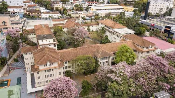 Foto aérea mostra a imponência do espaço: terreno de mais de 18 mil metros quadrados, com cerca de 5,8 mil metros quadrados de área construída(foto: Divulgação) Foto aérea mostra a imponência do espaço: terreno de mais de 18 mil metros quadrados, com cerca de 5,8 mil metros quadrados de área construída(foto: Divulgação)