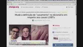 A petio online pela mudana do dicionrio Michaelis contou com a participao de 3 mil pessoas, e deu o resultado esperado(foto: TV Brasil/Reproduo)