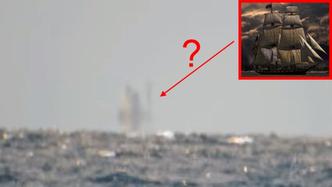 O fotógrafo americano Jason Asselin diz ter capturado o que parece ser um navio fantasma no Lago Superior, no estado de Michigan no dia 8 de outubro(foto: YouTube/Jason Asselin/Reprodução) O fotógrafo americano Jason Asselin diz ter capturado o que parece ser um navio fantasma no Lago Superior, no estado de Michigan no dia 8 de outubro(foto: YouTube/Jason Asselin/Reprodução)