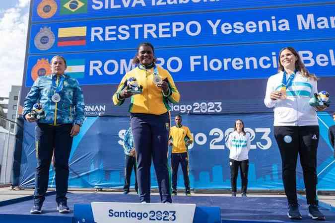 A atleta Izabela Campos(foto: Izabela Campos/Arquivo pessoal)