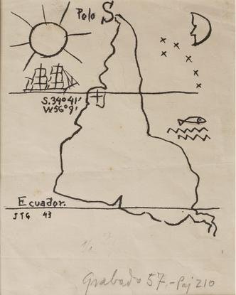 Am�rica do Sul Universalismo, 1943 - Cole��o Particular (foto: Divulga��o)