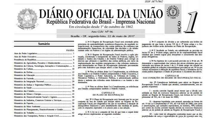 Imprensa Nacional/Reprodução Imprensa Nacional/Reprodução