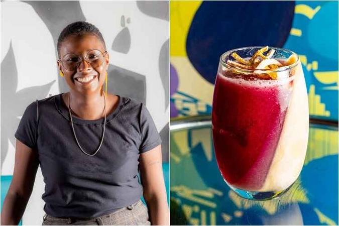 Naronne Sabba, mixologista do Madame Geneva: além de drinques, ela prepara as famosas Naronne Sabba, mixologista do Madame Geneva: além de drinques, ela prepara as famosas