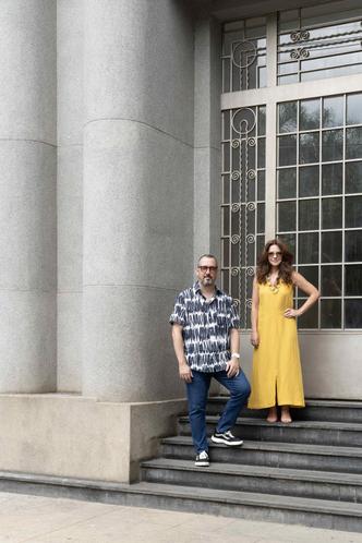 Os diretores da CASACOR Minas, Eduardo Faleiro e Juliana Grillo: Os diretores da CASACOR Minas, Eduardo Faleiro e Juliana Grillo: