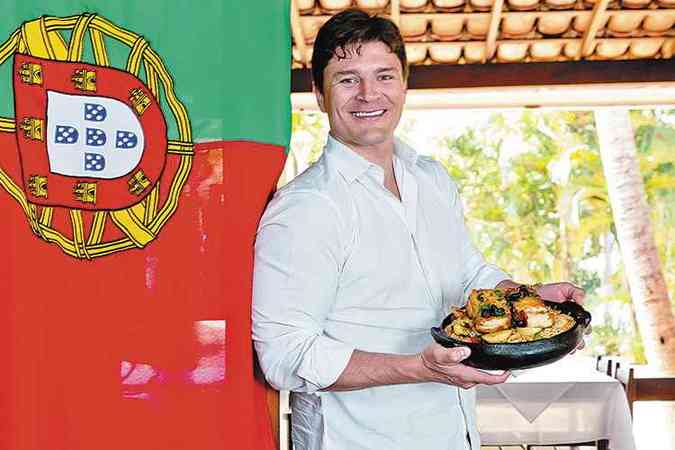 Leonardo Duarte, dono do Restaurante do Porto, viu seus pedidos aumentarem de 500 para 1,5 mil por ms: 
