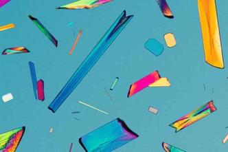 Como não se impressionar com a beleza microscópica de elementos comuns do nosso dia a dia, como o da foto acima, o cremor de tártaro?(foto: Maurice Mikkers/Medium/Reprodução) Como não se impressionar com a beleza microscópica de elementos comuns do nosso dia a dia, como o da foto acima, o cremor de tártaro?(foto: Maurice Mikkers/Medium/Reprodução)