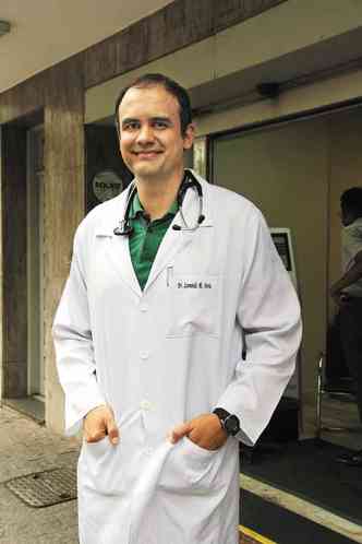 Leonardo Meira de Faria, médico intensivista e pneumologista do hospital Felício Rocho: 