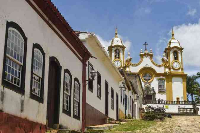 A histrica cidade de Tiradentes (MG) foi considerada a 