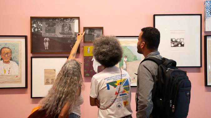 Apresentada desde abril de 2024, a exposição é pensada como um processo em quatro etapas ligadas às estações do ano(foto: Ana Clara Martins/Divulgação) Apresentada desde abril de 2024, a exposição é pensada como um processo em quatro etapas ligadas às estações do ano(foto: Ana Clara Martins/Divulgação)