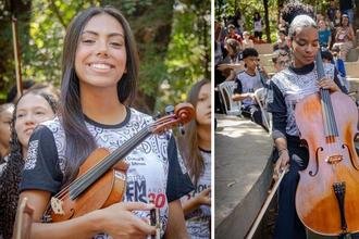 Jovens de projeto social passam nos primeiros lugares em M�sica na UFMG