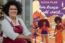 Olívia Pilar estreia na literatura com o romance Um Traço Até Você