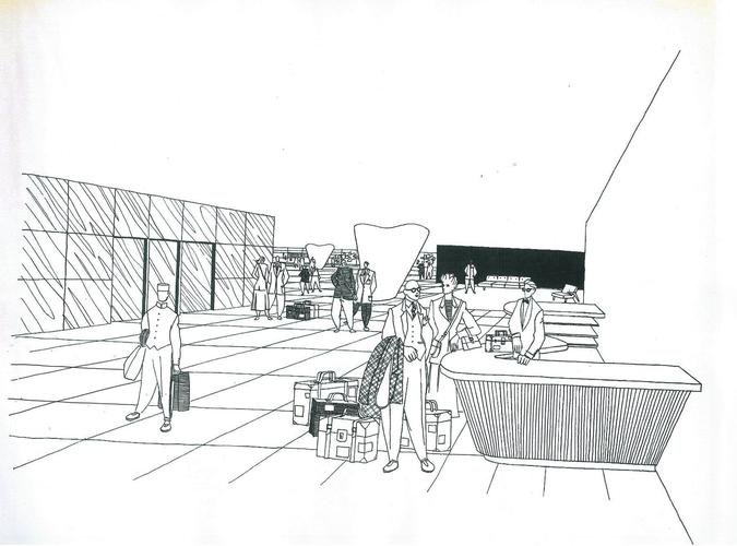 Hall do hotel(foto: Reprodu��o)