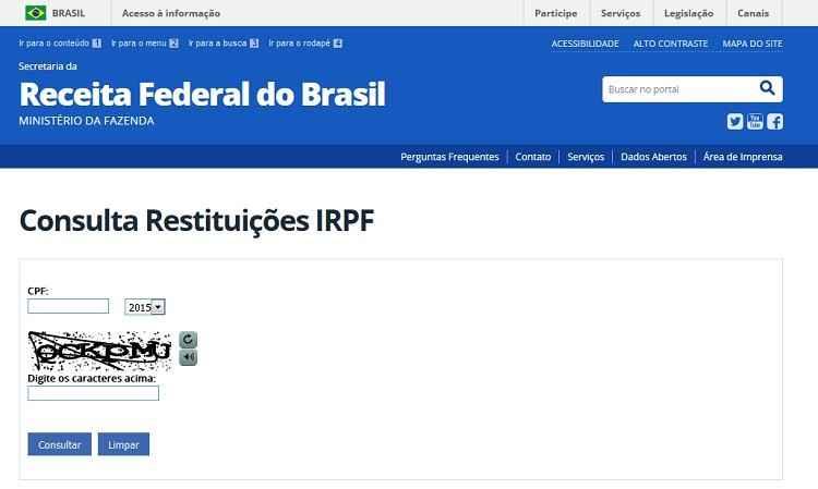 Receita Federal/Reprodução Receita Federal/Reprodução